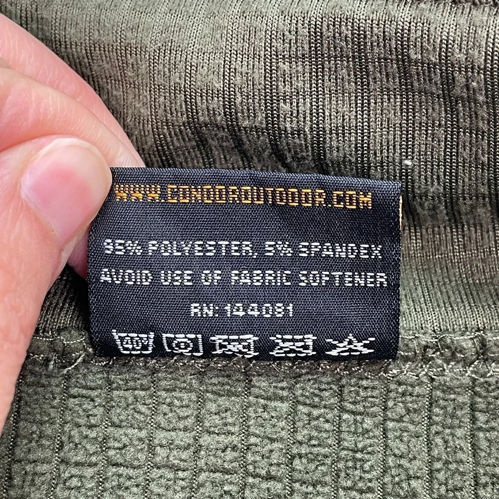 Condor Base II Long Sleeve Shirt Men's Size XL Tactical 1/4 Zip Cold Weather